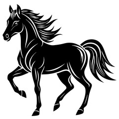 Horse Silhouette Vector