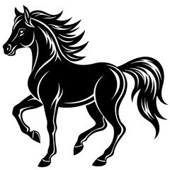 Horse Silhouette Vector