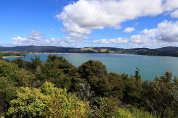 Cooks Beach is a town on a three-kilometre white-sand beach on the Coromandel Peninsula of New Zealand