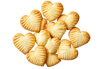 Crunchy Valentine Cookies