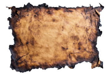 Old Burned Parchment for Fantasy Maps or Text