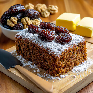  walnut date cake