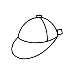 vector simple baseball cap