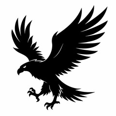 flying eagle silhouette