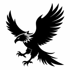 flying eagle silhouette