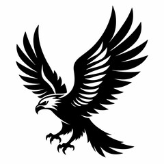 flying eagle silhouette