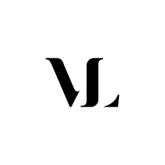 VL Initials Logo Icon 011