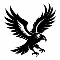 flying eagle silhouette