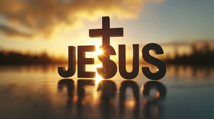 JESUS LOGO of the Cross