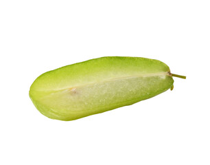 Averrhoa bilimbi fruits on transparent png