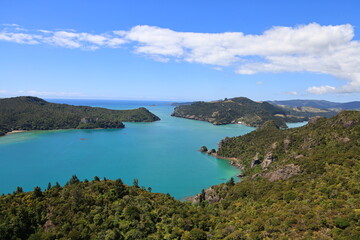 Fototapeta premium Duke's nose is a hiking trail located in Totara North in the Northland of New Zealand