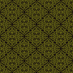 Seamless pattern ornament background classic traditional decoration design