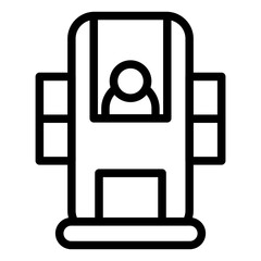 Space Chamber Icon