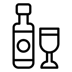 Wine bottle Icon