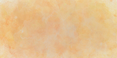 Orange watercolor on a white background First person view realistic daylight view
