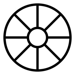 Obraz premium Beach Ball Icon