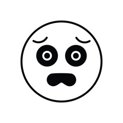 scared Vector icon