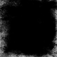 Black grunge scary horror background, obsolete texture perfect for your design