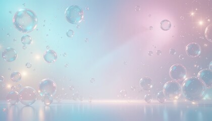 Bubbling action scene abstract background digital art ethereal environment vibrant viewpoint creative concept for visual appeal