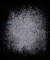 Grunge obsolete background with black frame and space for your design, scary horror texture