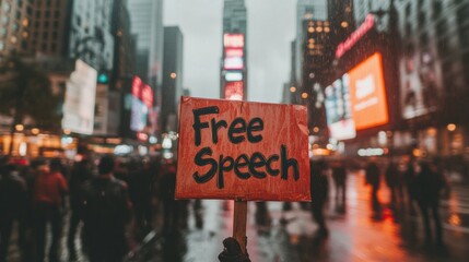 Urban Activism Remix National Rubber Eraser Day Free Speech Protest - Empowering Gen Z Civic Engagement through Patriotic Digital Storytelling