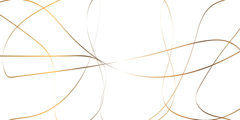 Luxury premium golden random chaotic wave lines abstract background. Vector, illustration	