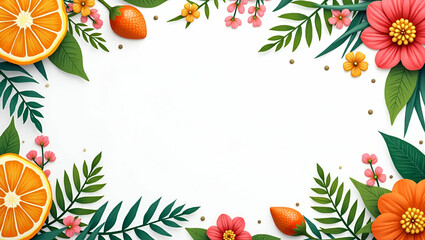 Vibrant Summer-Themed Banner & Poster Card: Eye-Catching Flat Vector Designs with Seasonal Motifs Perfect for Promotional Events and Marketing Campaigns