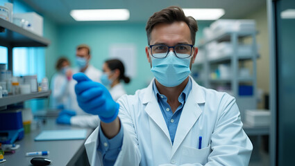 Innovative Medical Scientist in Laboratory: Ensuring Vaccine Safety and Advancing Research for Health