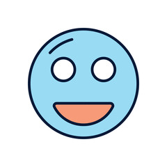 Smiling Vector icon