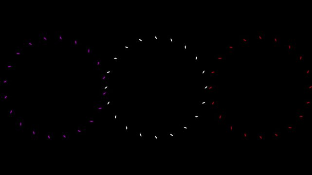 fireworks Modern and stylish for video decoration.Fast Pop-up line animation, Circle bursting, Geometric, Bubble and Shape brust ...