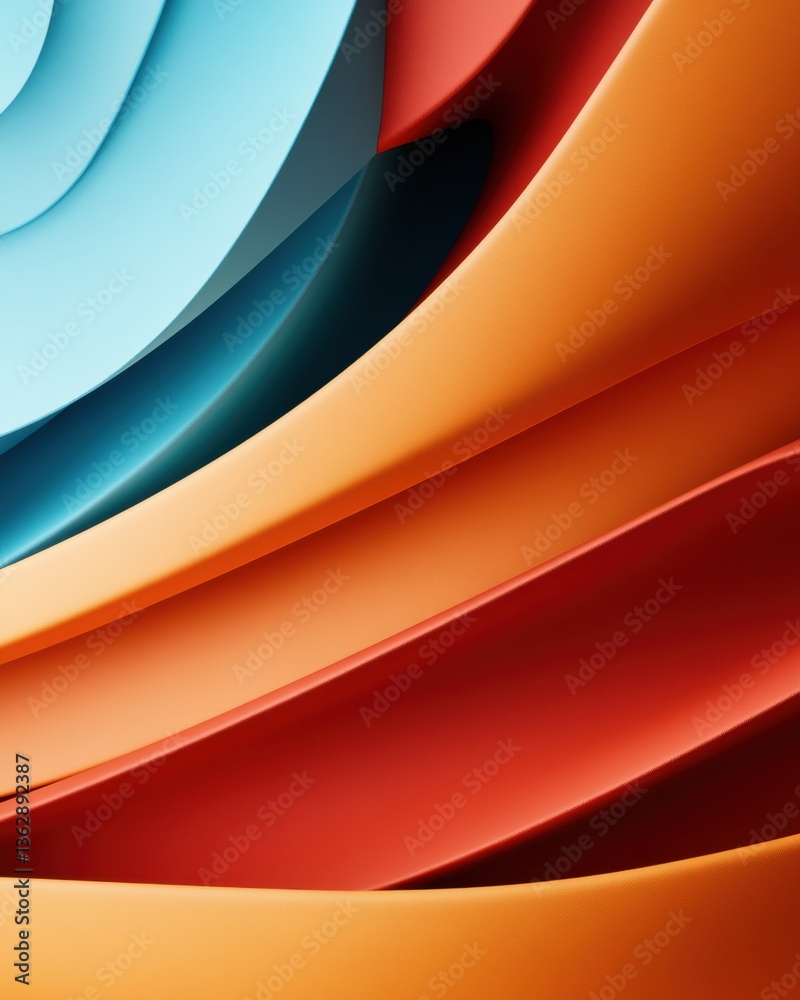 Aufkleber dynamic fluid gradient design cutting-edge digital aesthetic for modern branding, marketing visuals,