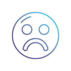 Sad Vector icon