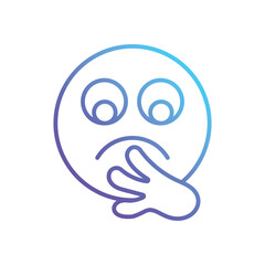 arrogant Vector icon