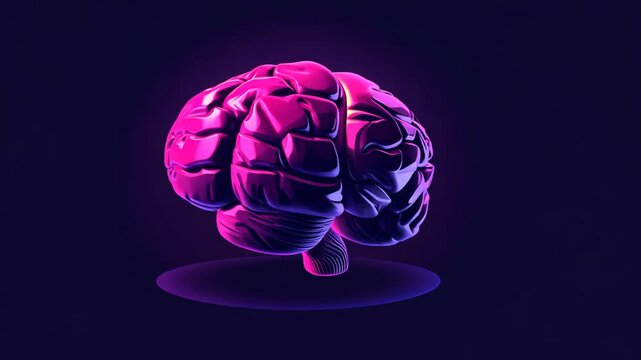 Brain Logo Design Template for Creative Brainstorming Sessions Generative AI