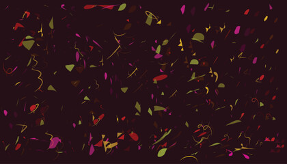 Background confetti with dark color