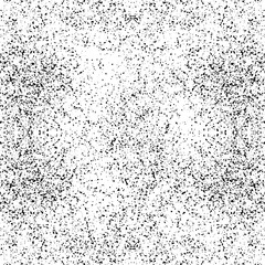 Grunge old detailed black texture. Vector background	
