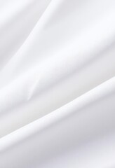 Fototapeta premium Crisp, smooth white cotton fabric with subtle weave texture, clean, design, texture