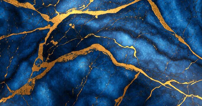 Blue marble textured backdrop with high resolution, natural marble slab featuring golden veins, close-up of grunge stone surface texture, polished natural granite for ceramic digital wall tiles.