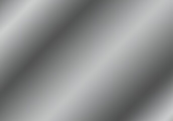 Shiny Metallic Silver Background with Smooth Gradient Effect