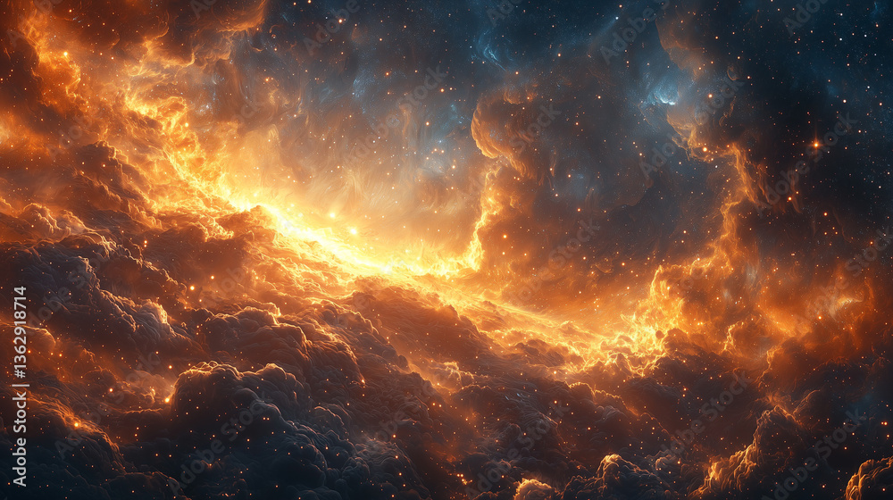 Wall mural abstract desktop background