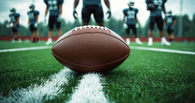 American football at stake