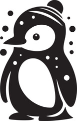 penguin with ice cream