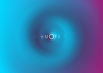 Violet and blue liquid flowing gradient circle abstract background. Vector design
