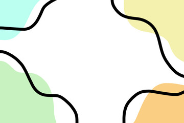 Fototapeta premium vector illustration of an abstract background