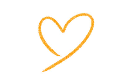 Yellow heart