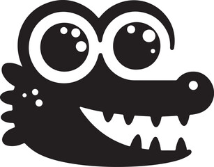 funny Cartoon Alligator