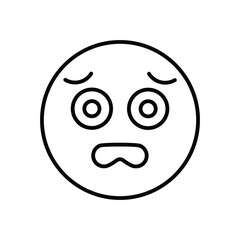 scared Vector icon