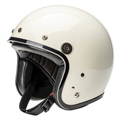 Fototapeta premium motorcycle helmet isolated on white