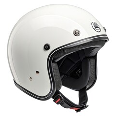 motorcycle helmet isolated on white