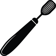 Fototapeta premium Blackhead Remover Tool Silhouette Illustration
